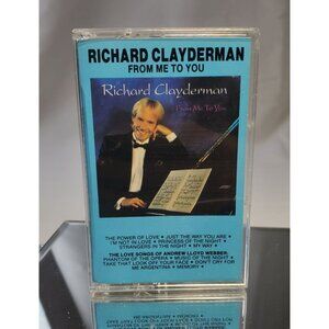 Richard Clayderman From Me To You Cassette Tape